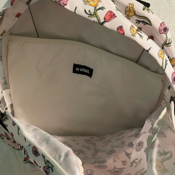 Vans Floral Off The Wall Old Skool Backpack - New - Picture 8 of 9